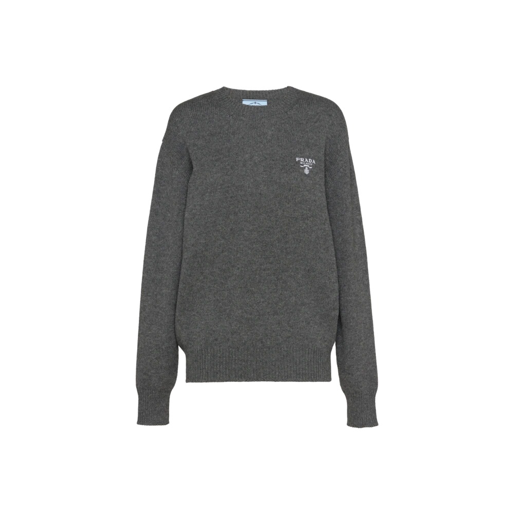 ÁO PRADA Cashmere crew-neck sweater