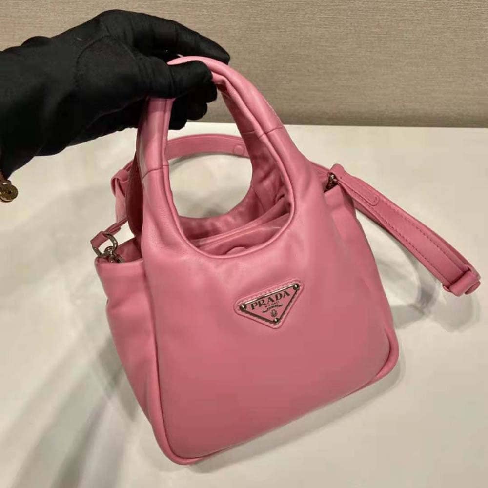 TÚI Prada Women Small Padded Prada Soft Nappa-Leather Bag-Pink