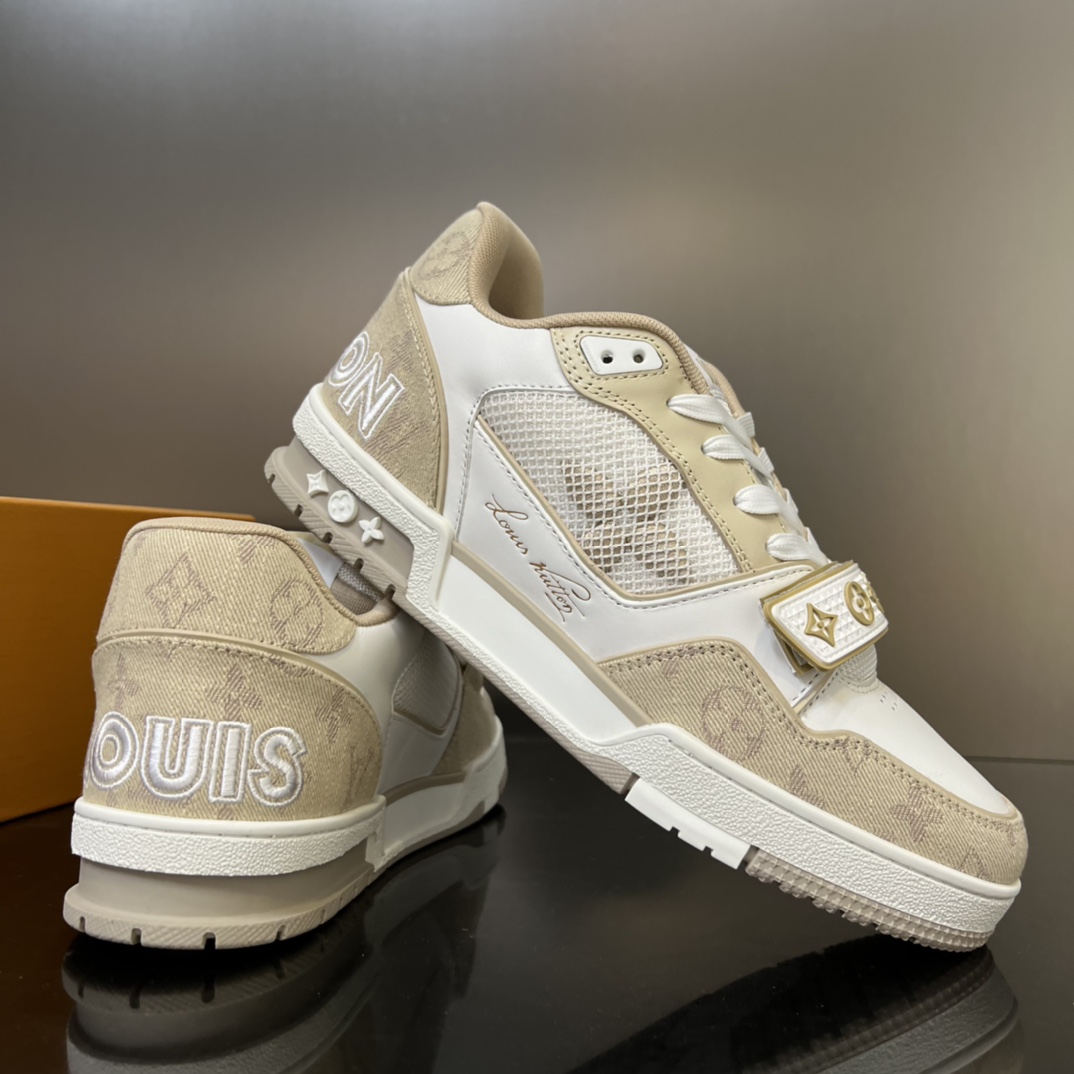 GIÀY LOUIS VUITTON TRAINER MONOGRAM SNEAKERS SHOES AAA