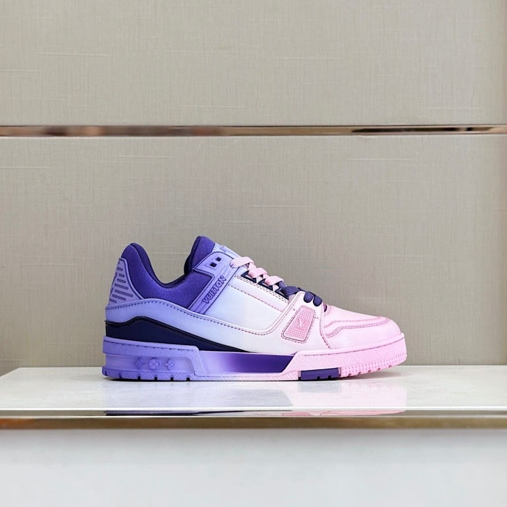 GIÀY LOUIS VUITTON TRAINER MULTI COLOR SNEAKERS SHOES AAA