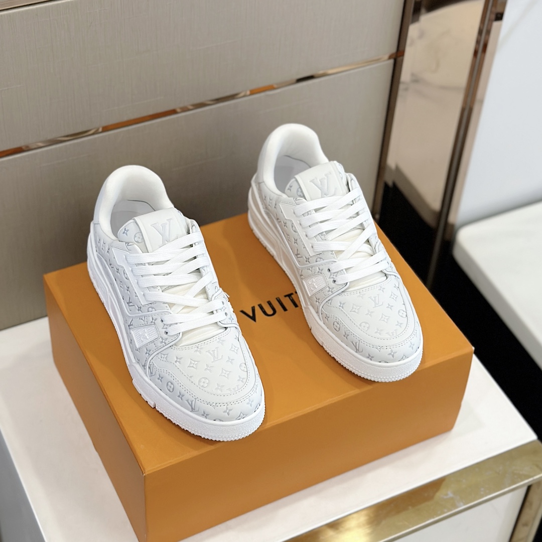GIÀY LOUIS VUITTON TRAINER MONOGRAM SNEAKERS SHOES AAA