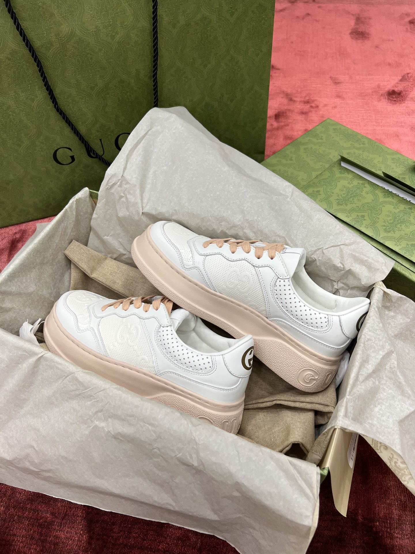 GIÀY GUCCI GG SNEAKER SHOES AAA