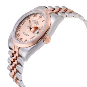 ĐỒNG HỒ ROLEX Oyster Perpetual Datejust 36 pink Champagne Dial Stainless Steel