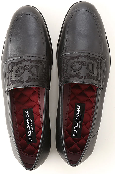 DOLCE & GABBANA COWHIDE LEATHER LOAFER