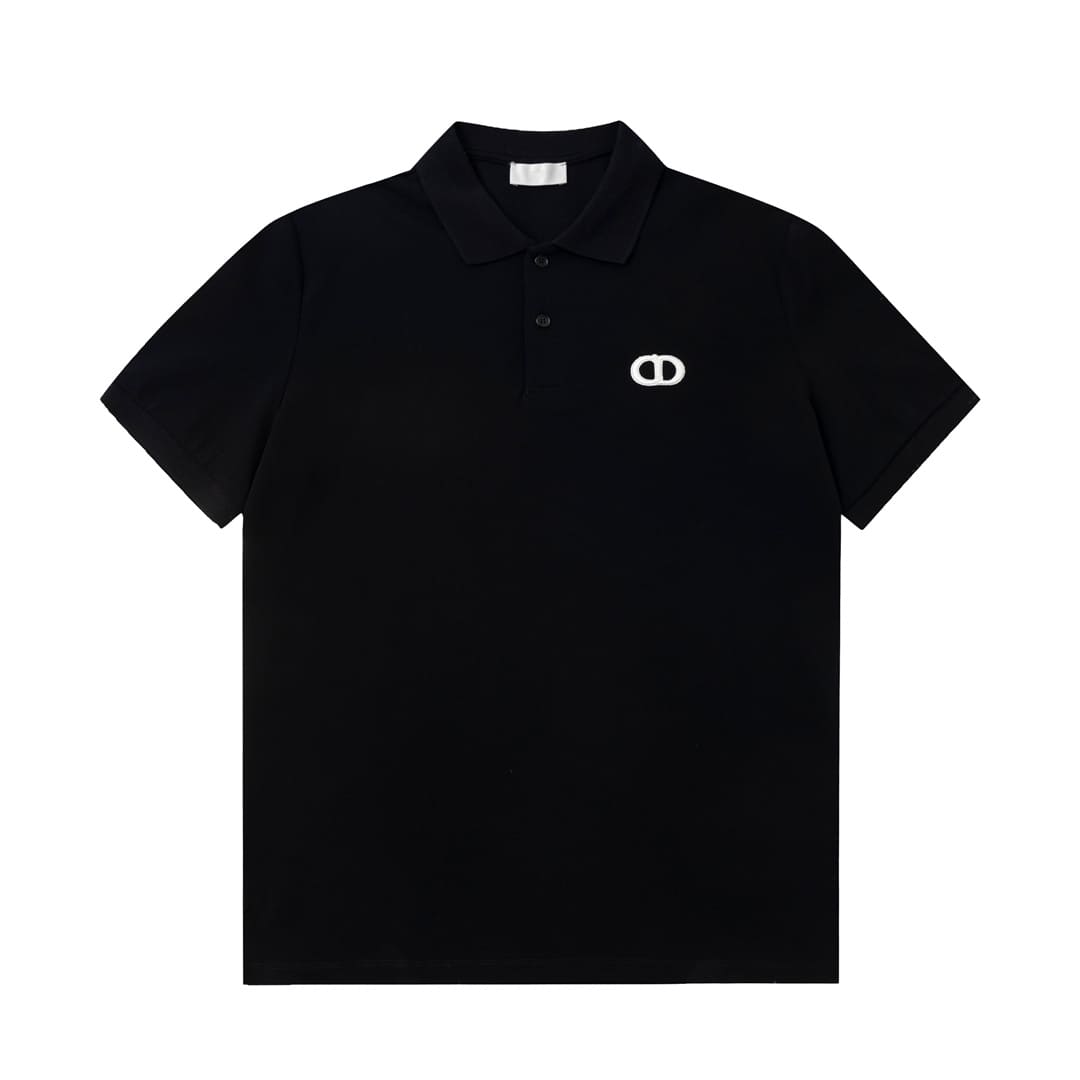 ÁO DIOR POLO SHIRT MÀU ĐEN UNISEX