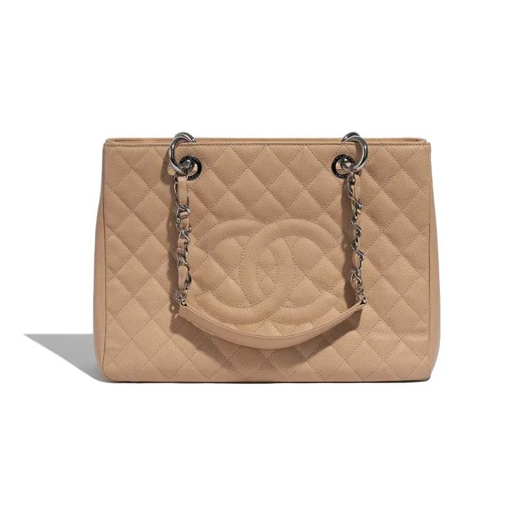 TÚI Chanel Shopping Tote GST Caviar Cream