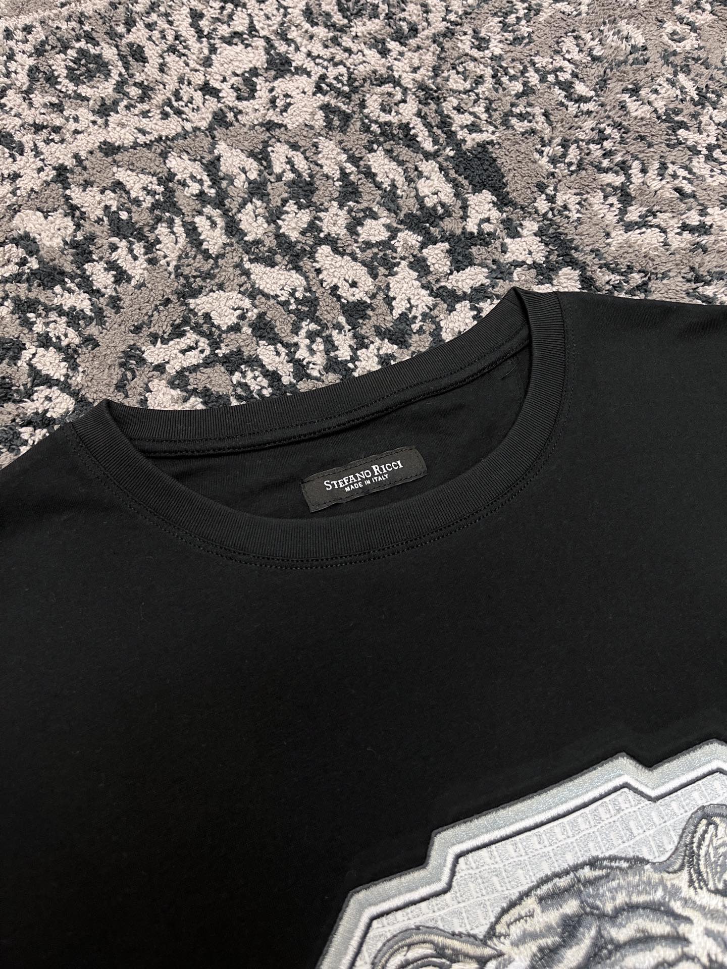 ÁO STEFANO RICCI TIGER Logo T-Shirt