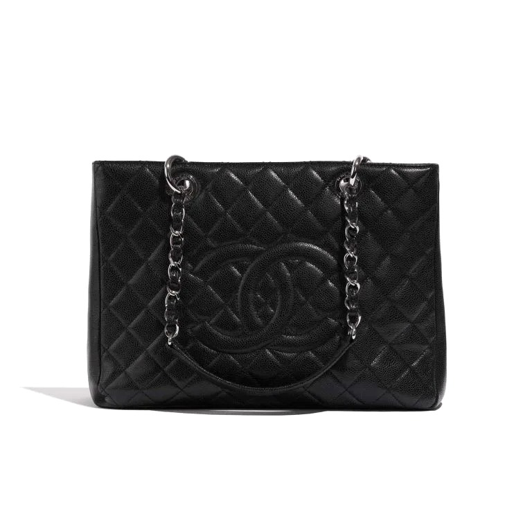 TÚI Chanel Shopping Tote GST Caviar Black
