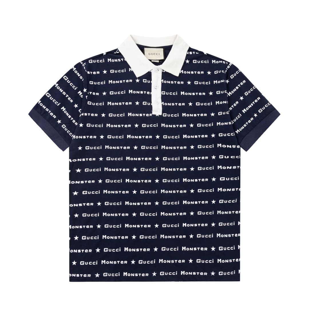 ÁO GUCCI POLO SHIRT MÀU XANH UNISEX
