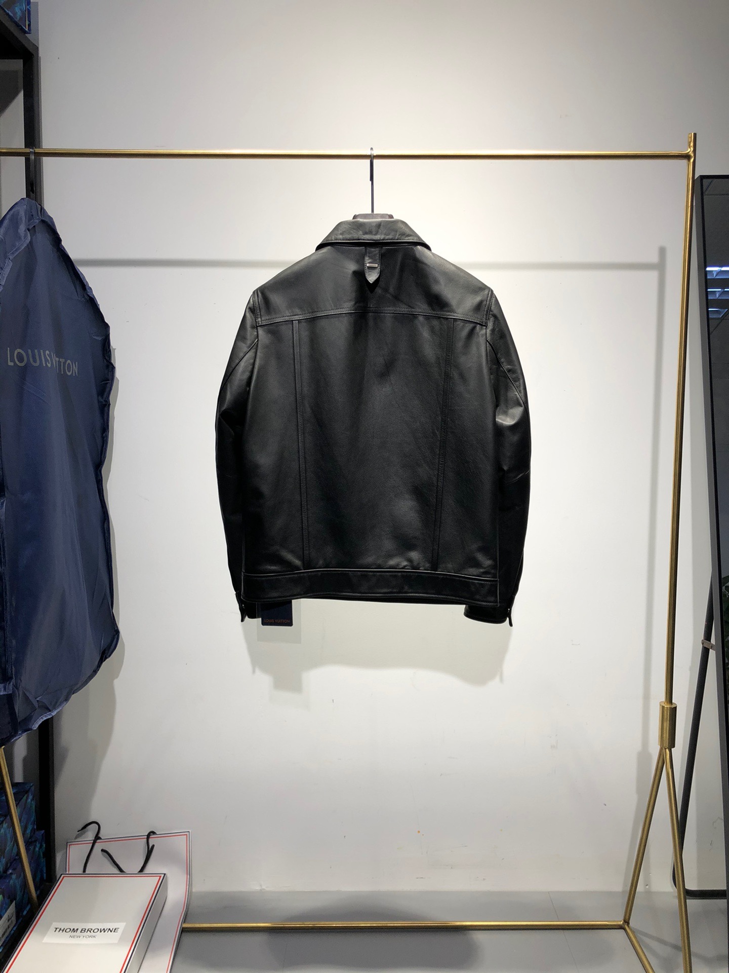 ÁO LOUIS VUITTON LEATHER JACKET