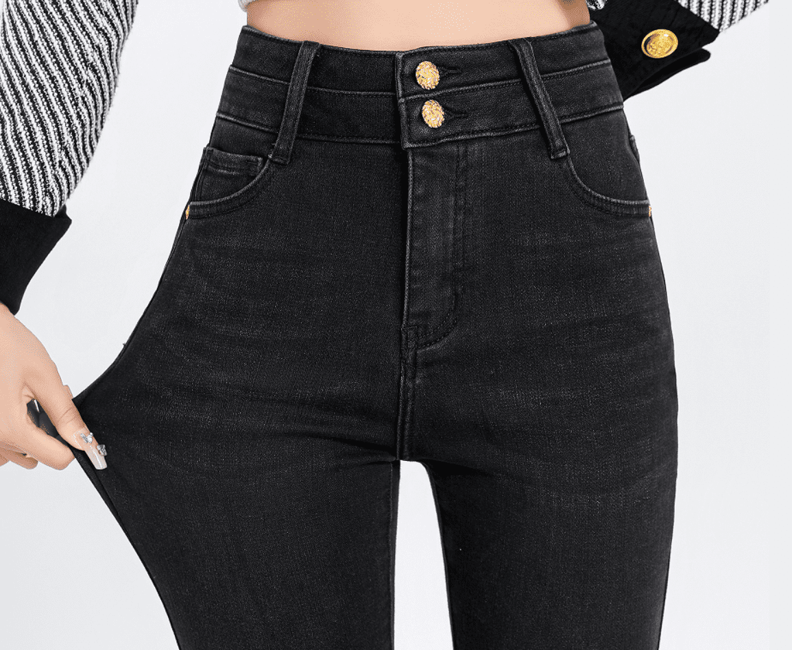 Quần jeans nữ cao cấp xuân thu JD7