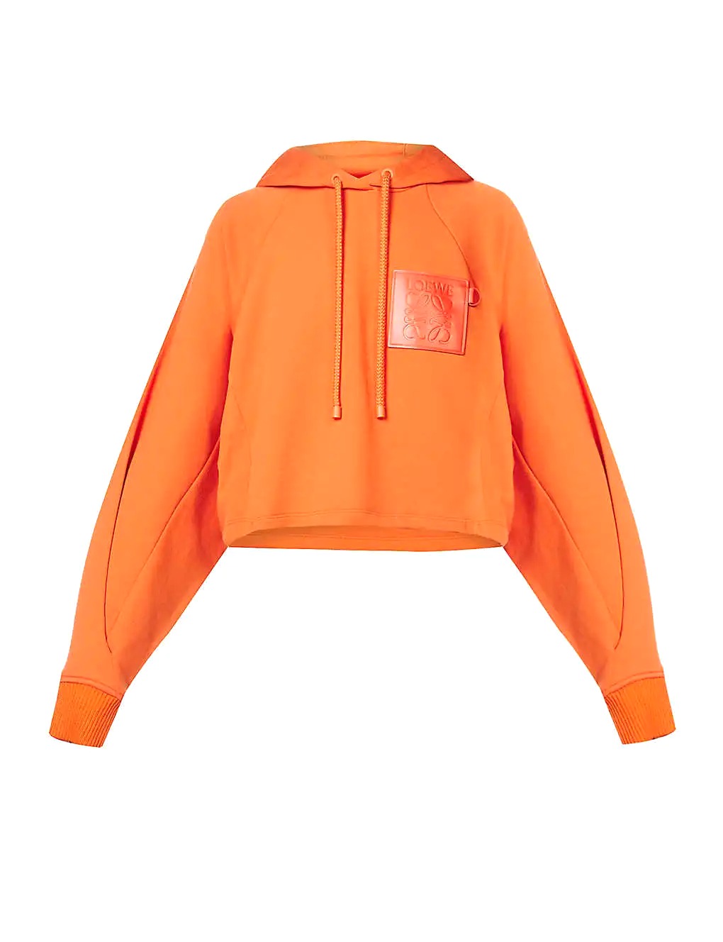 ÁO LOEWE Logo-appliqué relaxed-fit cotton hoody