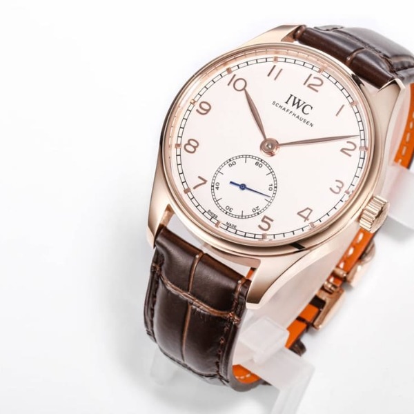 Đồng hồ IWC Stainless Steel Portugieser Automatic mặt số màu trắng