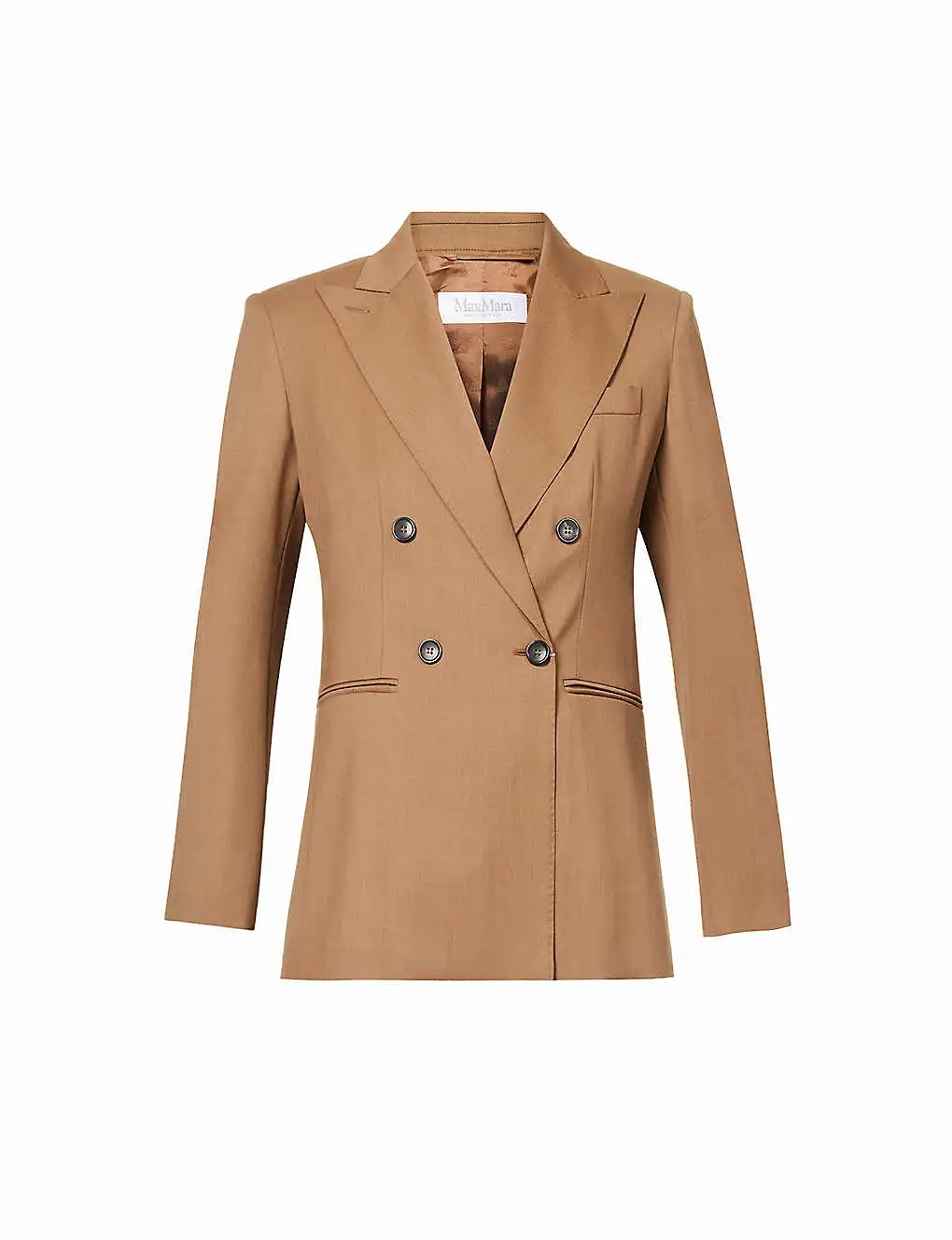 ÁO MAX MARA Abissi double-breasted regular-fit wool blazer