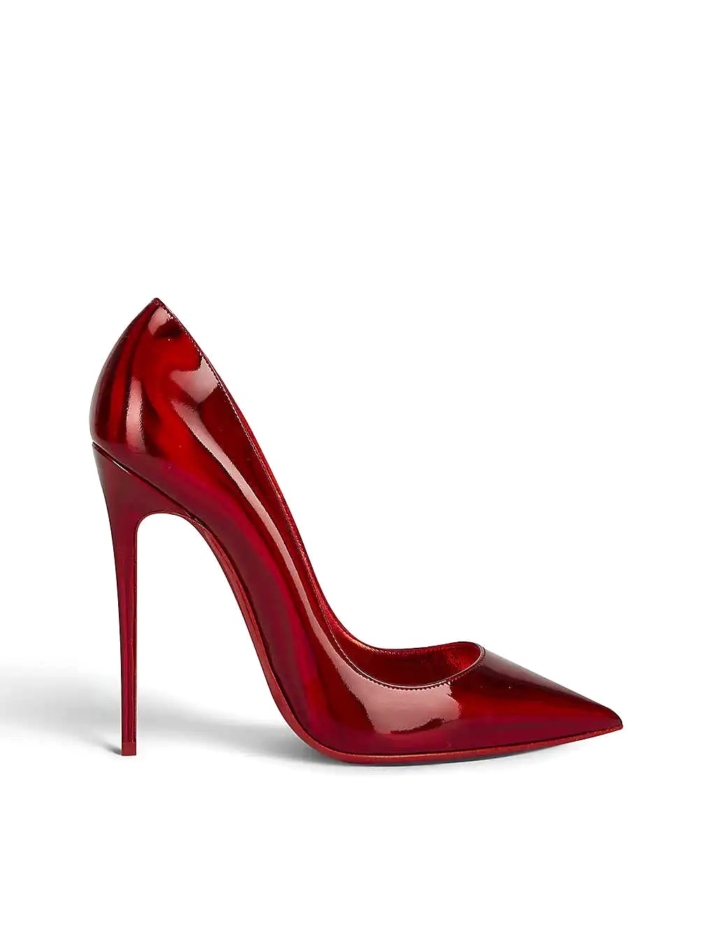 GIÀY CHRISTIAN LOUBOUTIN So Kate 120 patent-leather courts