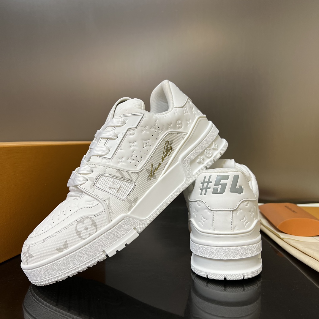 GIÀY LOUIS VUITTON TRAINER MONOGRAM SNEAKERS SHOES AAA
