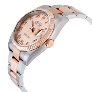 ĐỒNG HỒ ROLEX Oyster Perpetual Datejust 36 Pink Dial Stainless Steel and 18K Everose Gold
