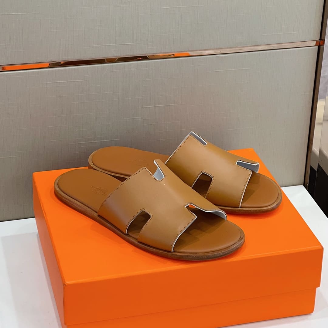 DÉP HERMES IZMIR TAN H SANDAL AAA