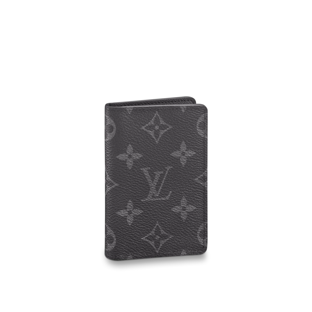 VÍ LOUIS VUITTON POCKET ORGANIZER MONOGRAM ECLIPSE
