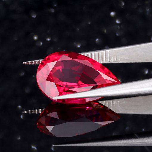 SYNTHENTIC GEMSTONE RED RUBY