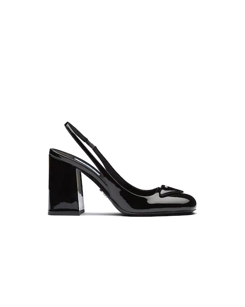 GIÀY PRADA Patent leather pumps