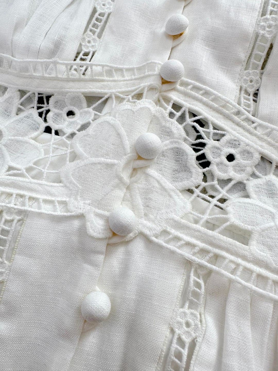 VÁY ZIMMERMANN All White Vintage Dress High Classy