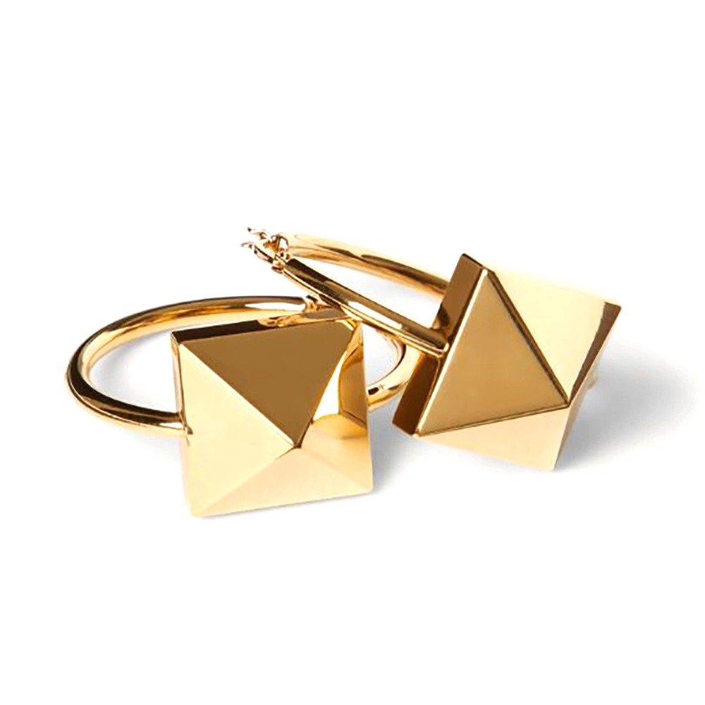 BÔNG TAI Valentino Women Roman Stud Metal Earrings