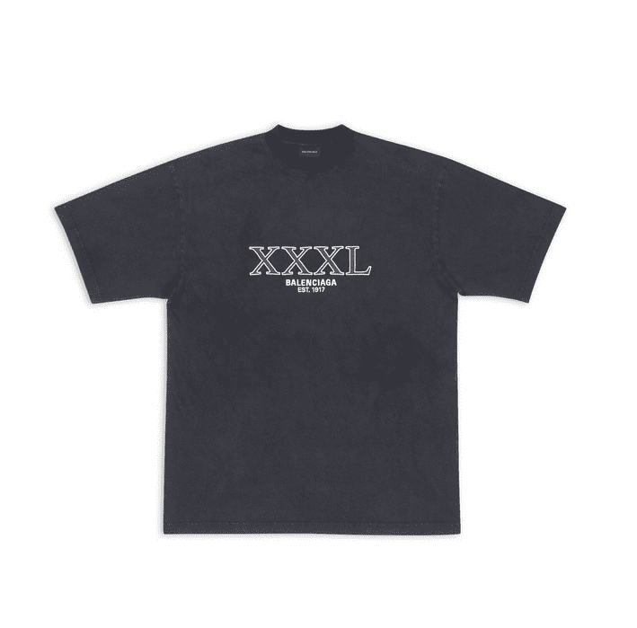 ÁO BALENCIAGA T SHIRT MÀU ĐEN UNISEX