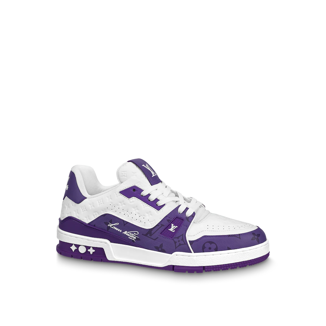 GIÀY LOUIS VUITTON LV TRAINER SNEAKER PURPLE