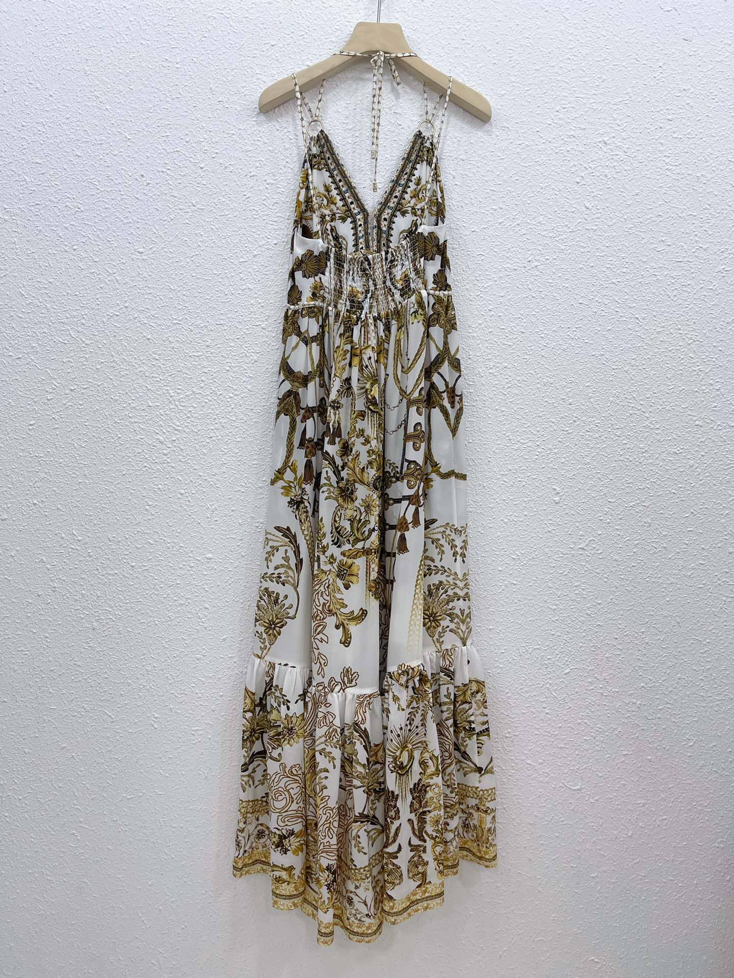 VÁY CAMILLA Flower Sparking Vintage Dress High Classy
