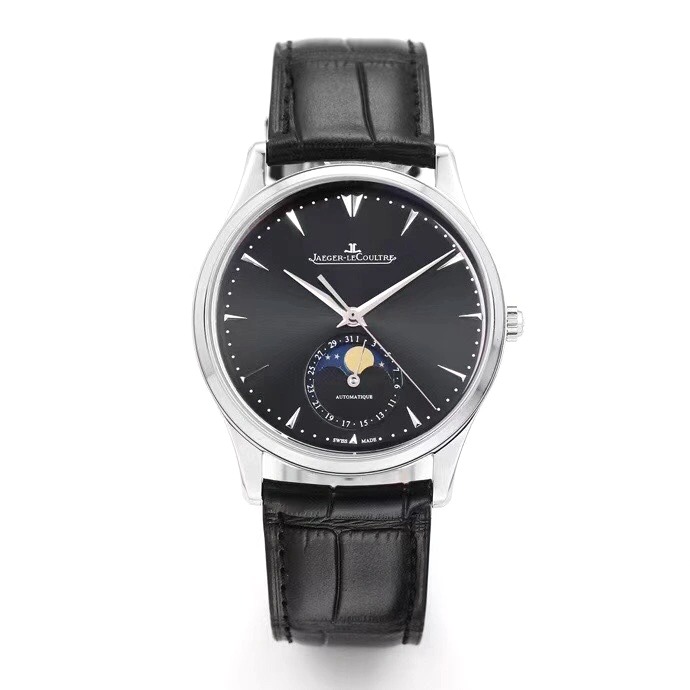 ĐỒNG HỒ Jaeger-LeCoultre Moon Phase Master White Gold Black Dial