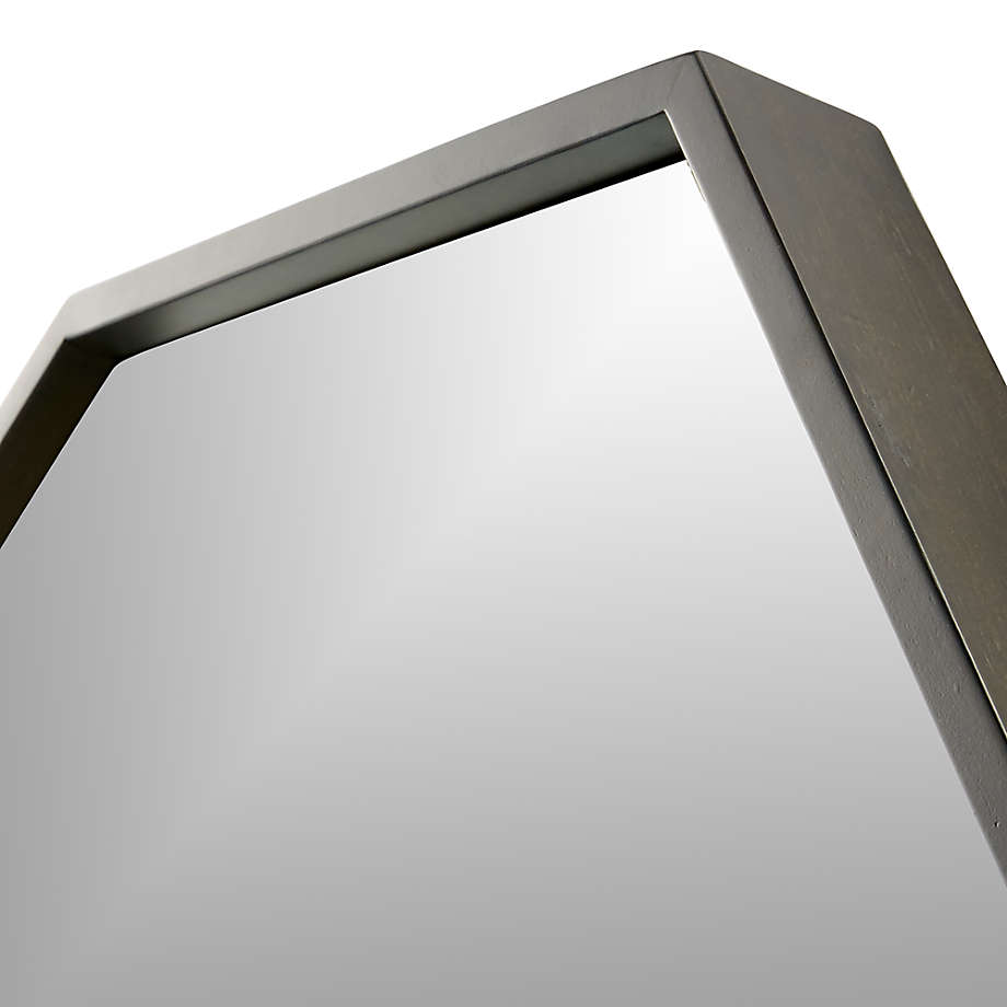 GƯƠNG Octagon Wall Mirror BLACK