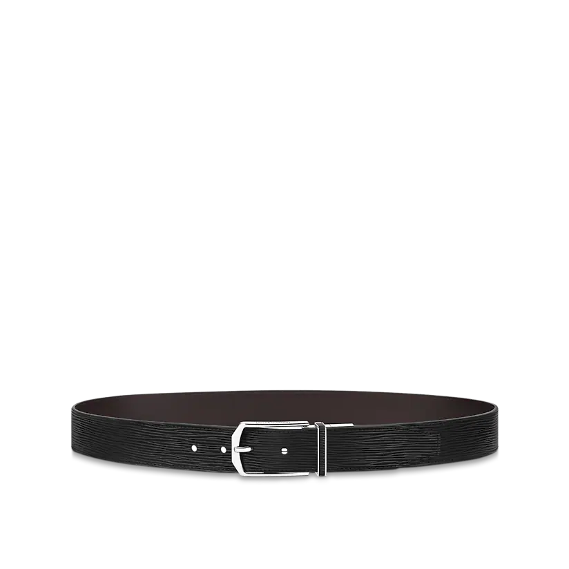 DÂY LƯNG LOUIS VUITTON SLENDER 35MM REVERSIBLE BLACK 2023
