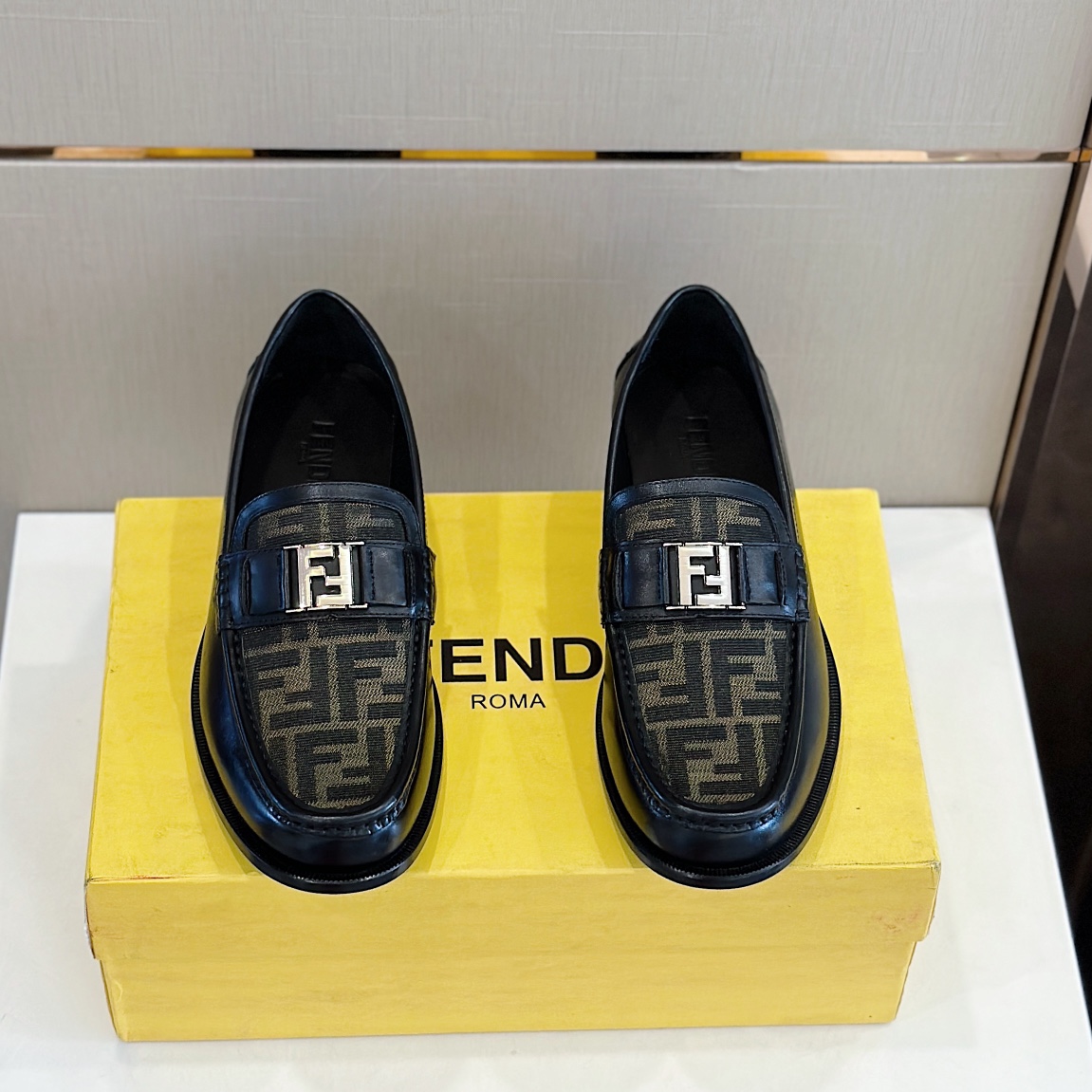 GIÀY FENDI FF LOAFER SHOES AAA