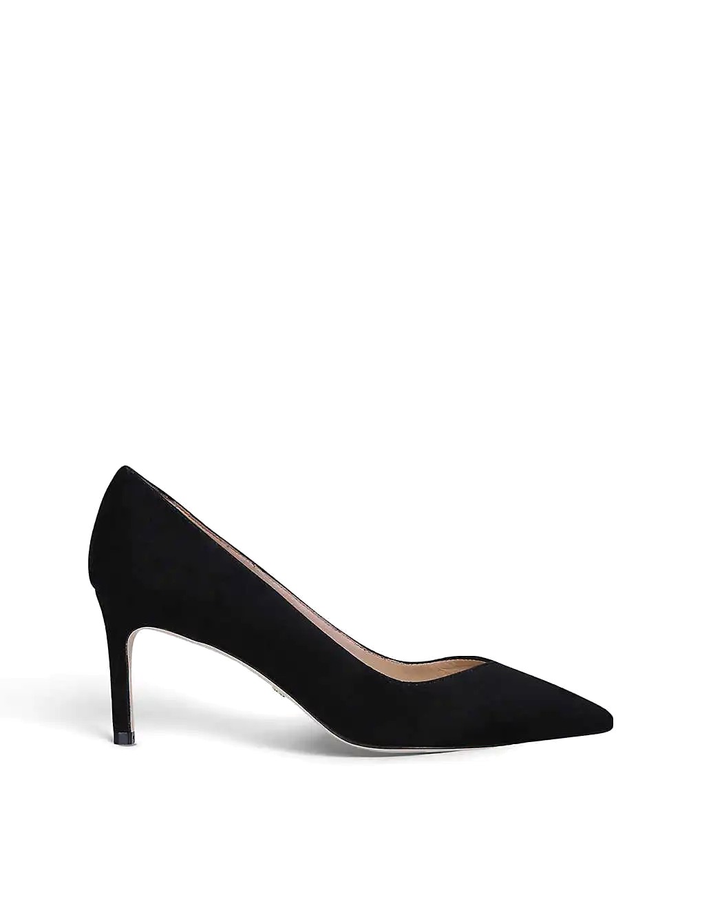 GIÀY STUART WEITZMAN Anny 70 pointed-toe suede court shoes