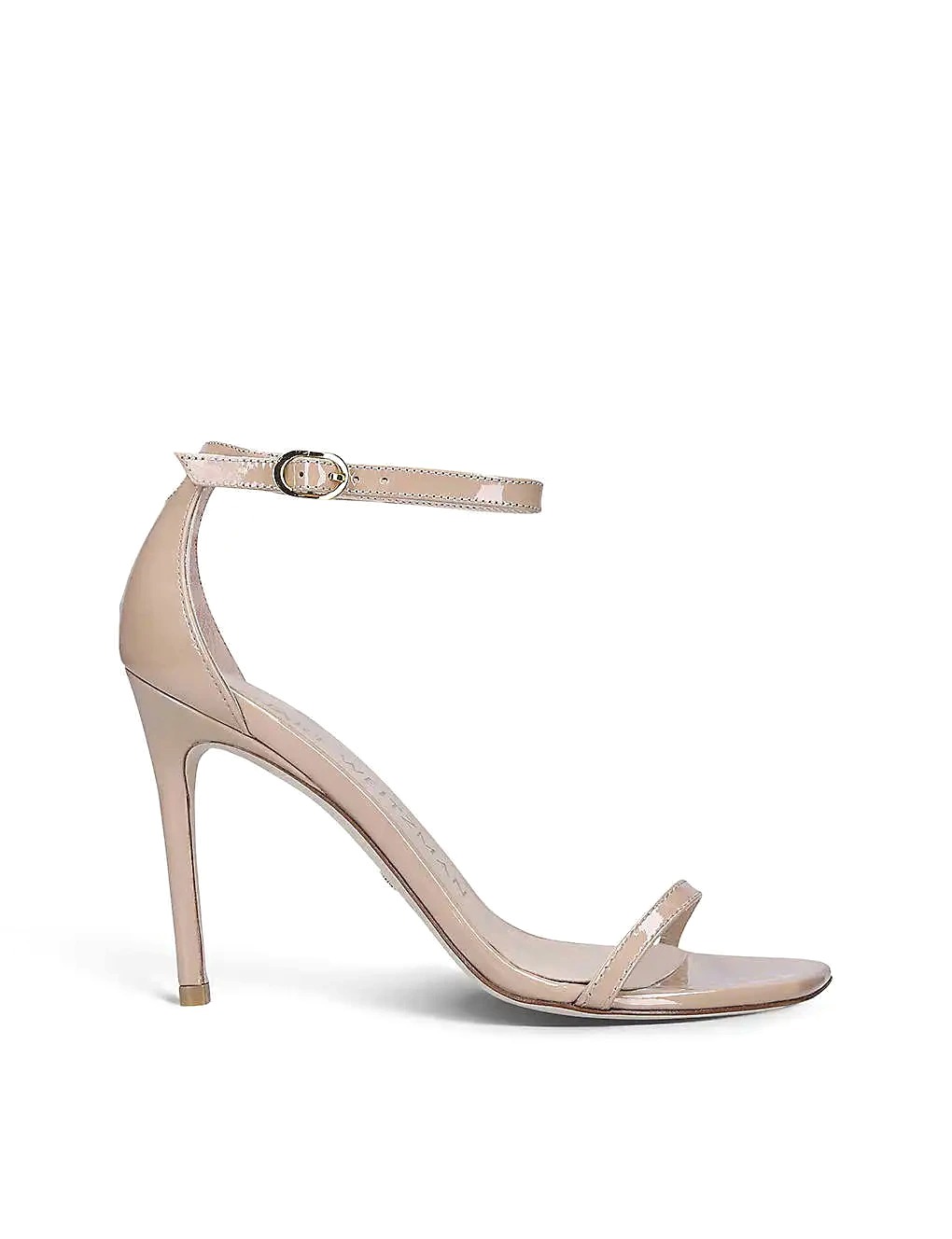 GIÀY STUART WEITZMAN Nudistcurve open-toe leather sandals