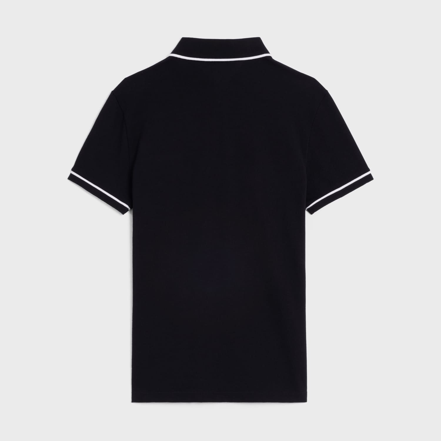 ÁO CELINE LOGO POLO SHIRT BLACK