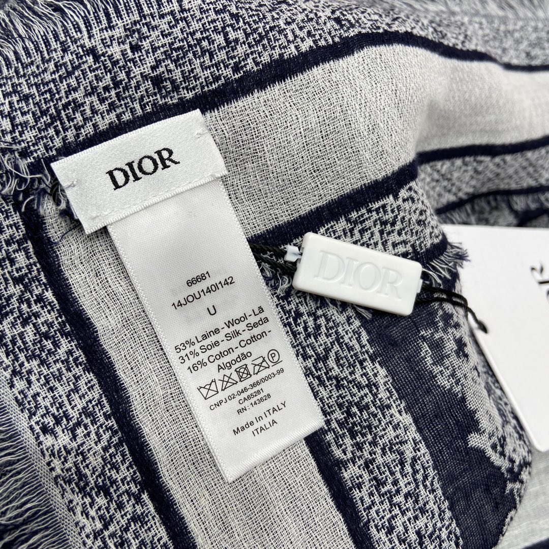 KHĂN Christian Dior Classic shawl Scarf