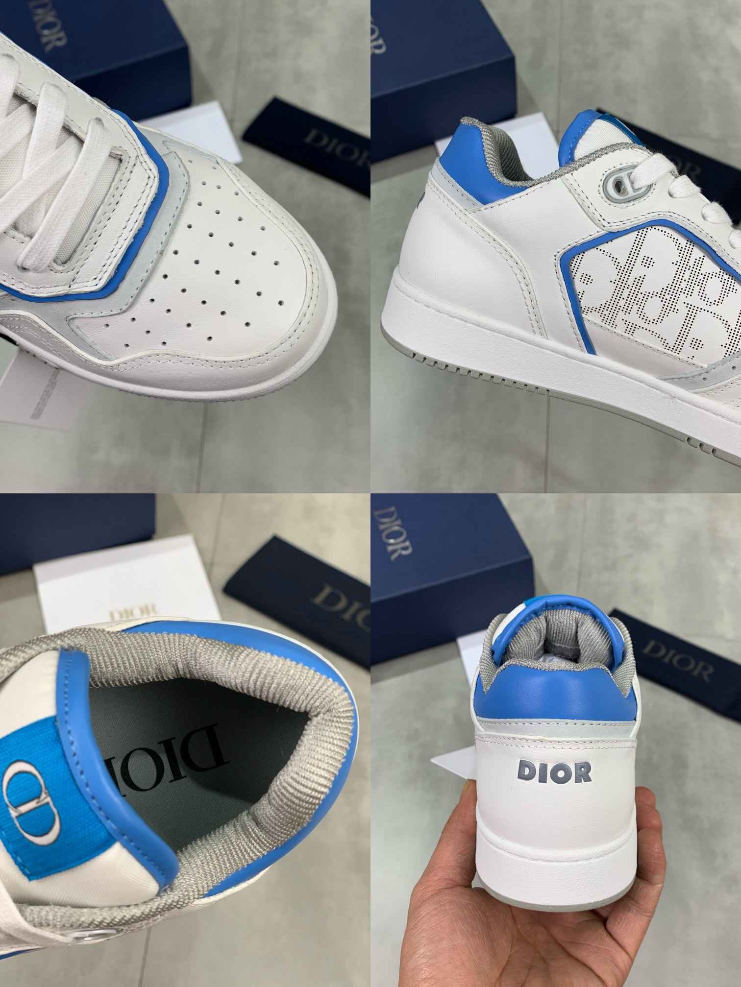 GIÀY CHRISTIAN DIOR LEATHER SNEAKER SHOES AAA
