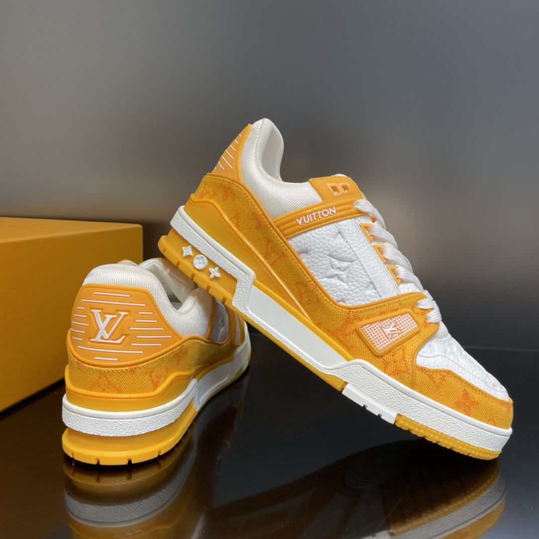 GIÀY LOUIS VUITTON TRAINER MONOGRAM SNEAKERS SHOES AAA