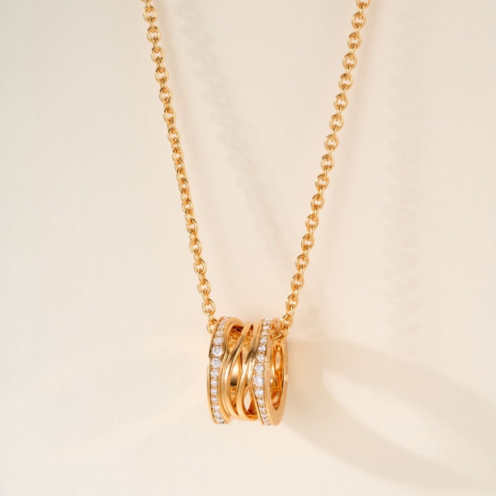 DÂY CHUYỀN BVLGARI B.ZERO 1 ROCK GOLD DIAMOND