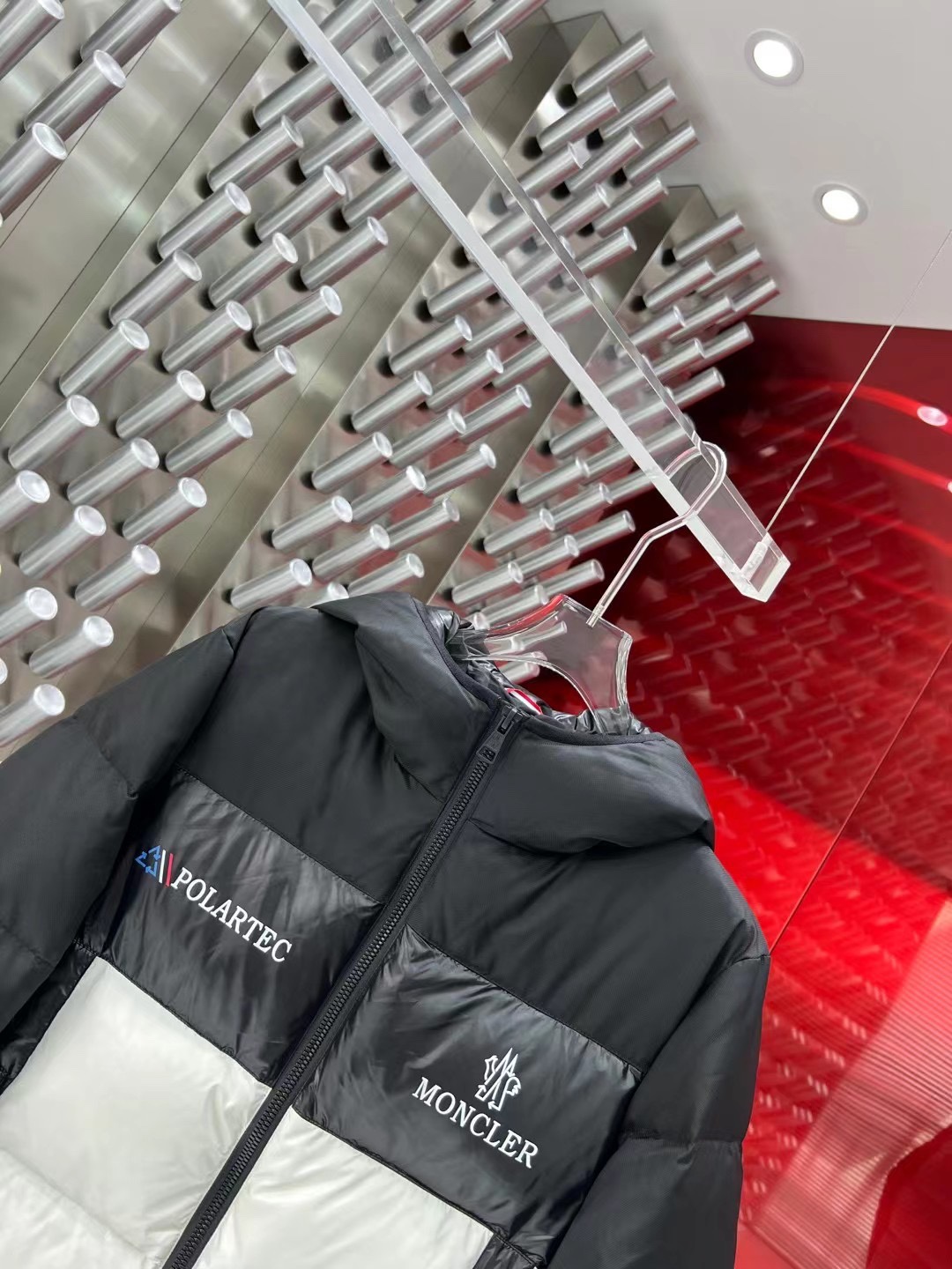 ÁO MONCLER POLARTEC DOWN JACKET