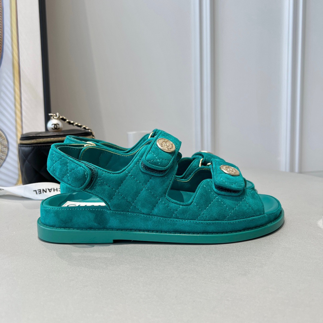 GIÀY CHANEL CC LOGO SANDALS