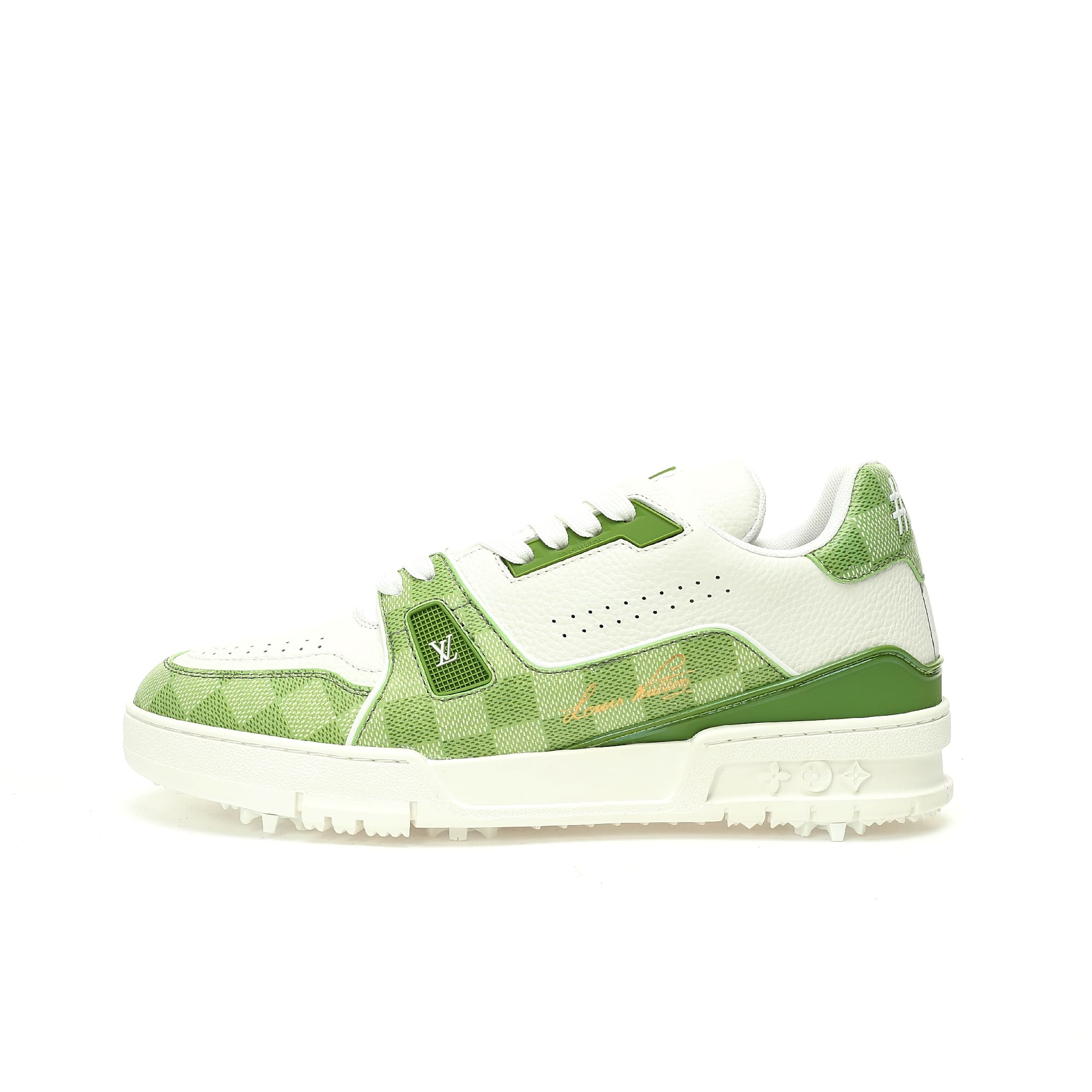 GIÀY LOUIS VUITTON TRAINERS SNEAKER LOW SPORTS GREEN
