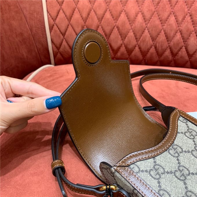TÚI Gucci Horsebit 1955 mini bag brown Top Quality