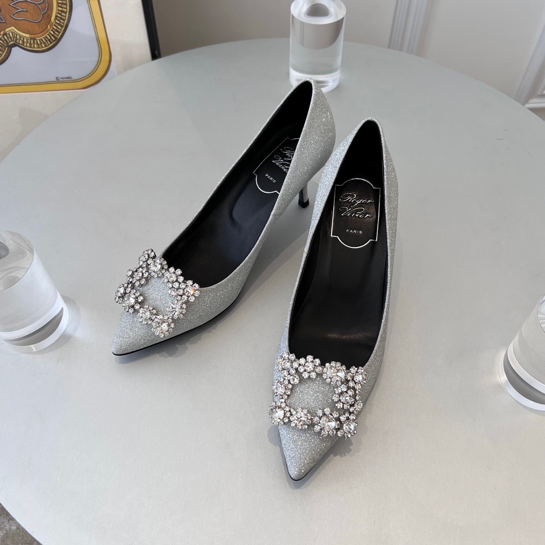 GIÀY ROGER VIVIER Bling Bling heel shoes 5cm