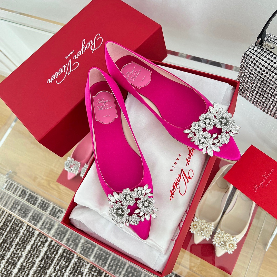 GIÀY ROGER VIVIER Bling Bling ballet flats shoes