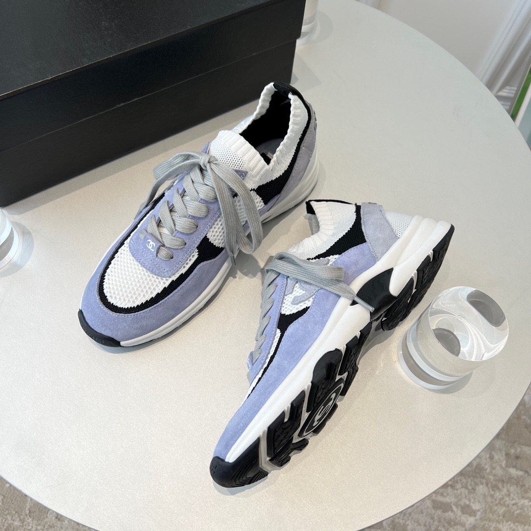 GIÀY CHANEL CC LOGO SNEAKERS shoes