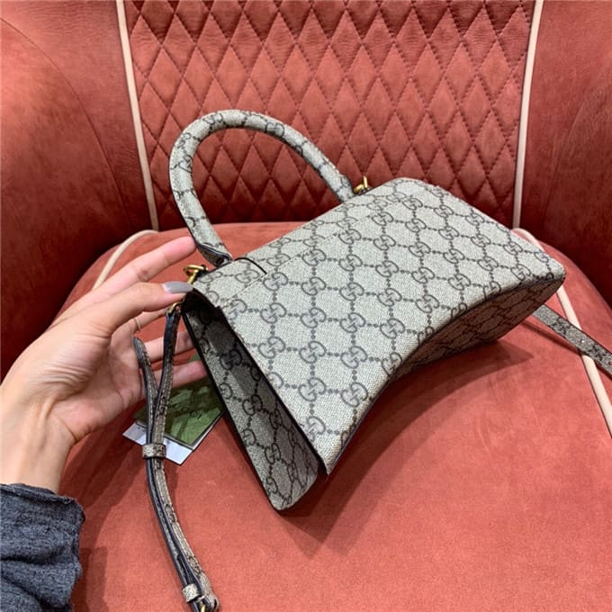 TÚI Gucci x Balenciaga the hacker project small hourglass bag Top Quality
