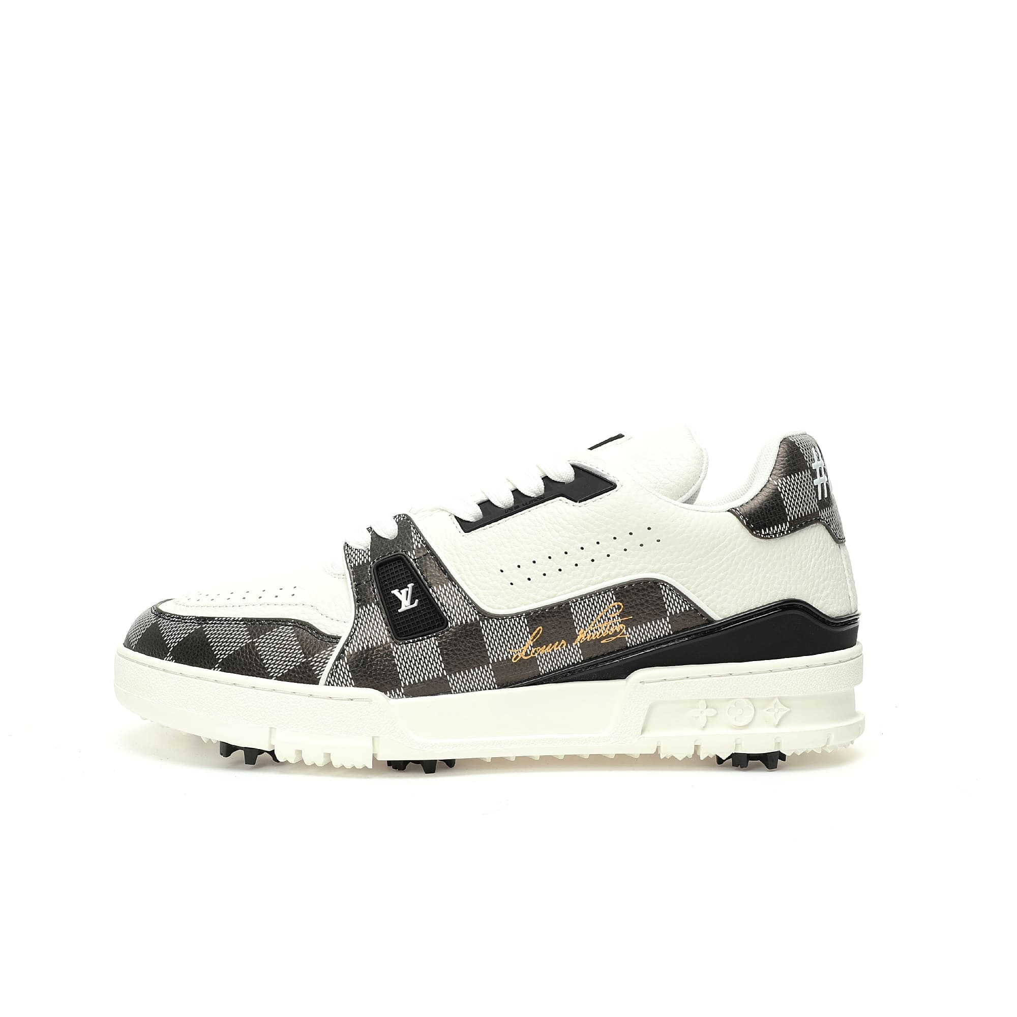 GIÀY LOUIS VUITTON TRAINERS SNEAKER LOW SPORTS BLACK